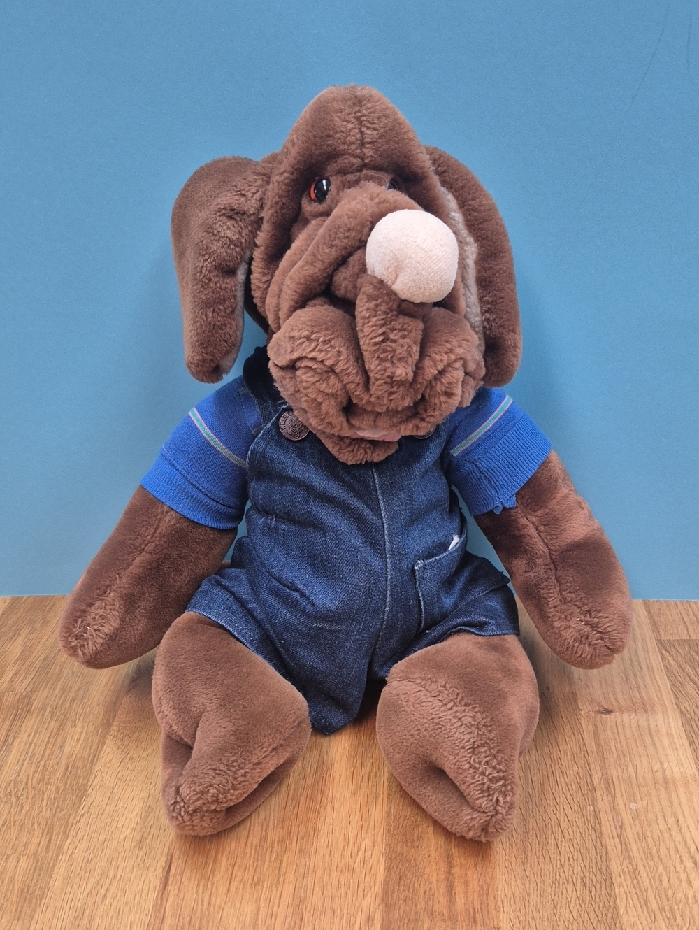 Vintage 80's Ganz Wrinkles Dog Plush/Puppet